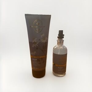 Bath‎ & Body Works Aromatherapy Sleep Body Cream Black Chamomile And Pillow Mist